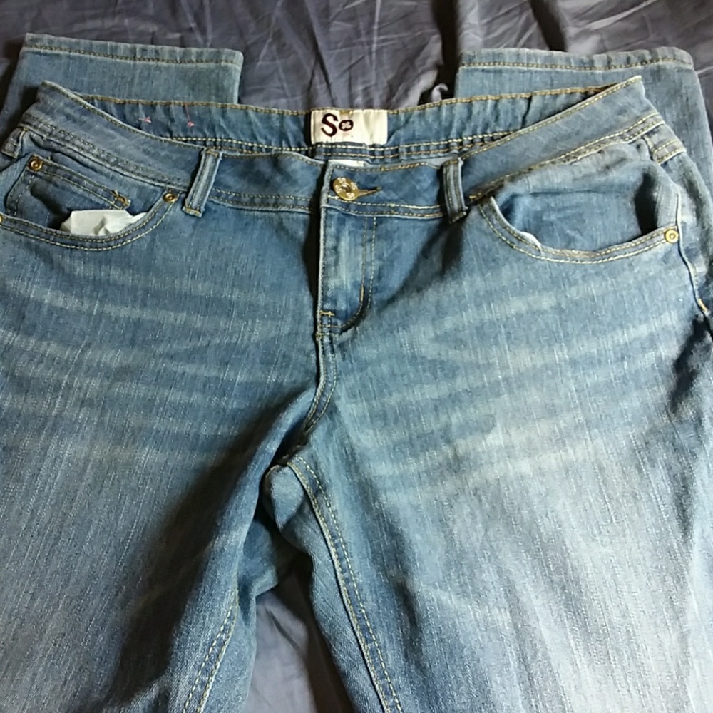 SO juniors size 15 skinny jeans